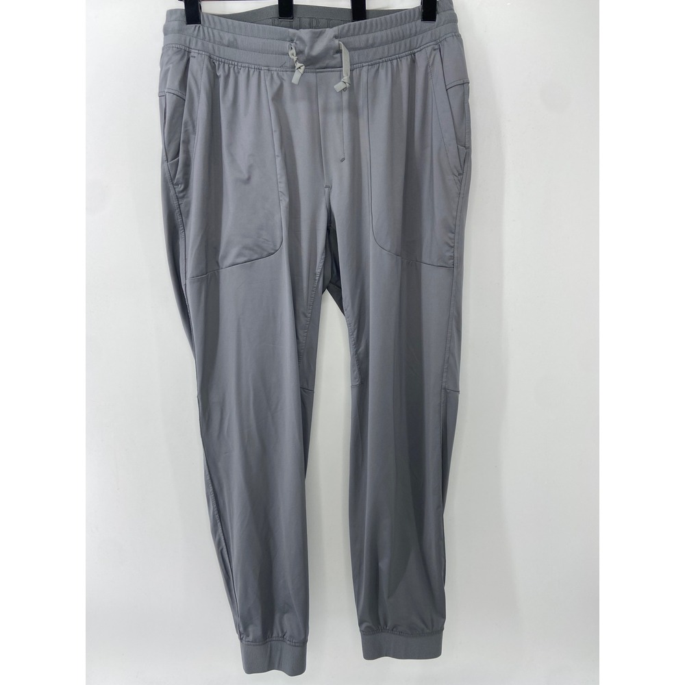 Burlebo Joggers Men 2XL Gray Training Athletic Performance Gym‎ Stretch Pants